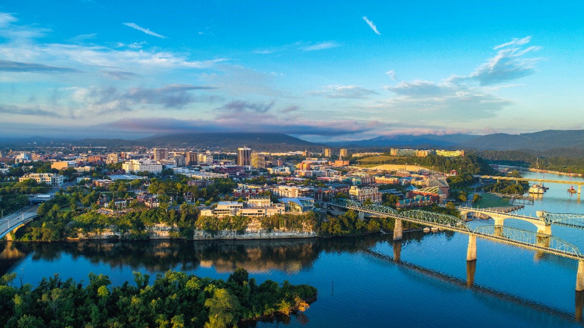 Chattanooga City Skyline