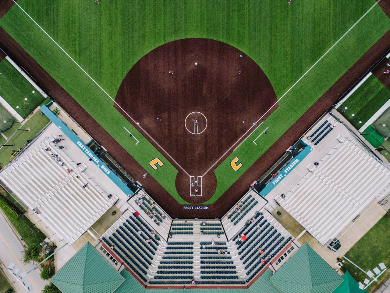 pexels-kelly-17376216 Birds Eye View of American Football Field