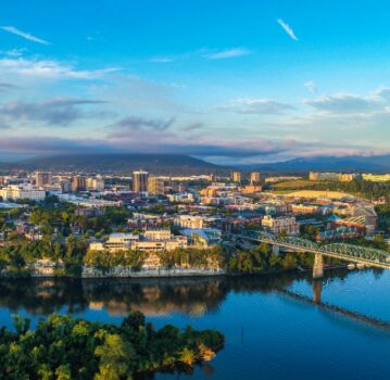 Chattanooga City Skyline